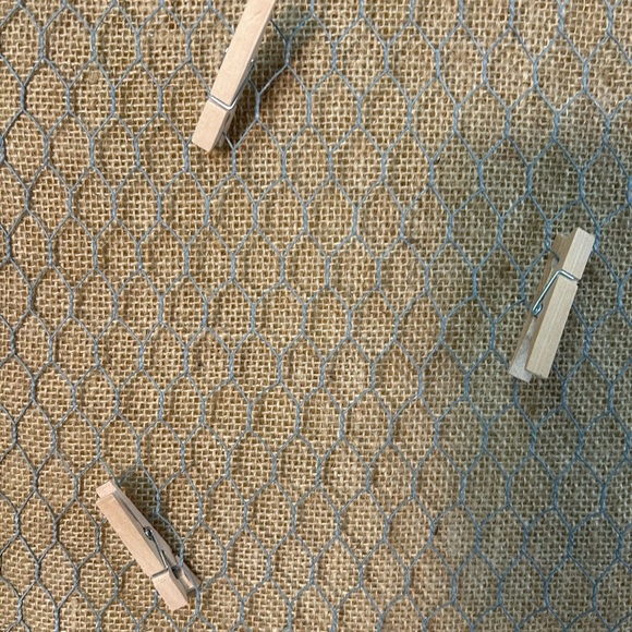 Parisian Home Farmhouse Rustic Memo Bulletin Board Office Black Wood Primitive - Picture 4 of 10